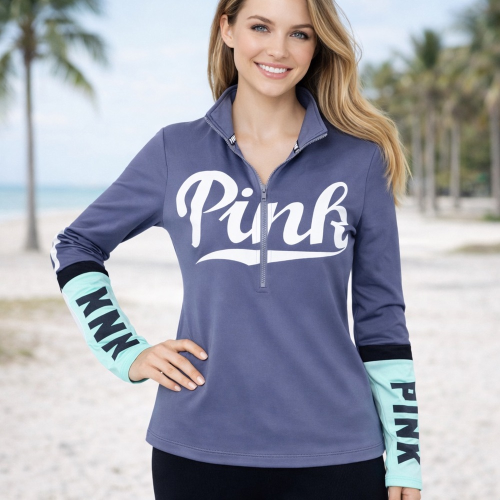 Victoria’s Secret PINK Half Zip Pullover